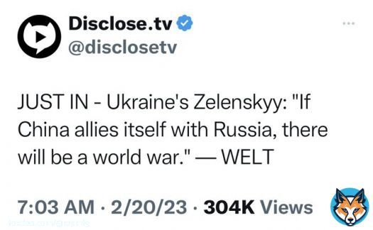 Biden didn&rsquo;t go to East Palestine, Ohio on President&rsquo;s Day.  He went to Ukraine, a NON-NATO nation, whose leader is an actor and is apparently now commanding our United States military to world war.  We must impeach this America Last foolbefore it&rsquo;s too late.