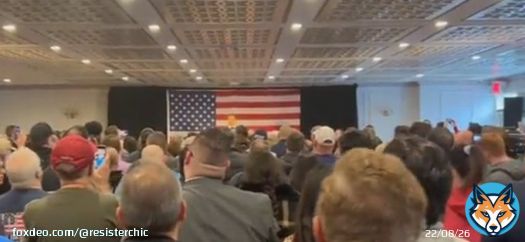 Ron DeSantis Bombs As Dozens Show Up For New York Event  DeSantis went to Staten Island NY and only drew a crowd of approximately 100 white men! LOL   #OurBlueVoice  #ProudBlue
