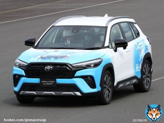 水素『カローラ』のエンジン、トヨタ『カローラクロス』に移植&hellip;コンセプトカー［詳細画像］   #新型車 #トヨタ #カローラクロス #コンセプトカー