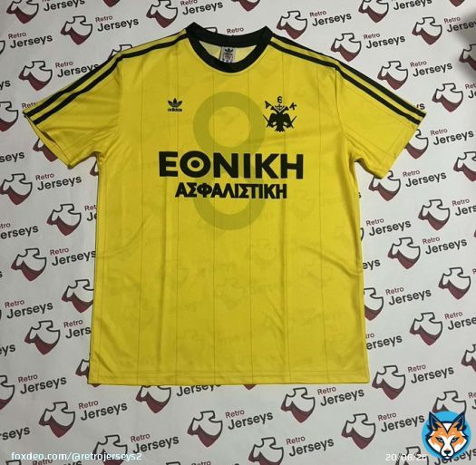 AEK Athens 1980's Cup Game Price 60$  Sizes Available: XS-XXL    #aek #taekwondo #aekfc #aekfamily #monoaek #aekbc #aekathens #taekwondowtf #itftaekwondo #aekpaok #aekara #aekfc_official #aekfans #aekagainstall #aekaramou #onlyaek #onceaekalwaysaek ##paoaek