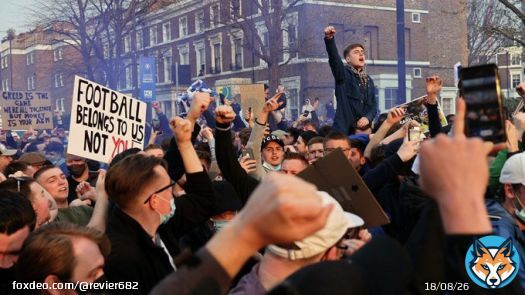 Начало матча 'Челси' &mdash; 'Брайтон' отложено на 15 минут из-за фанатов #новости #news #общество #происшествие  -