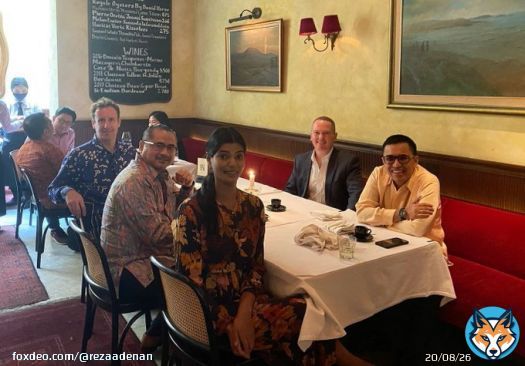 #lunching with @pripri_v friends from Australia, keep the ball rolling for #2023goals #inidiplomasi