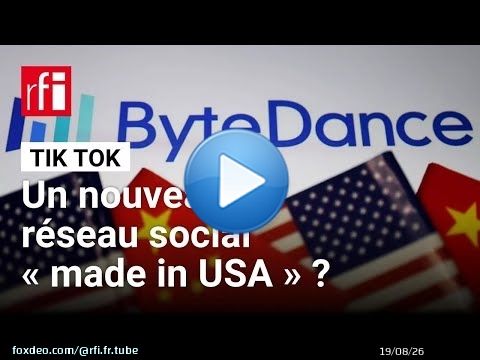 TikTok : un nouveau réseau social « made in USA » ? • RFI