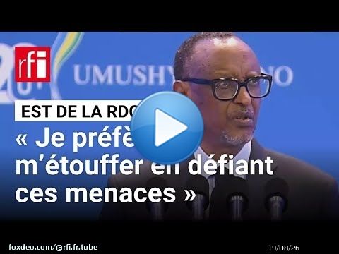 Rwanda : Paul Kagame répond aux menaces de sanctions liées à la RDC • RFI