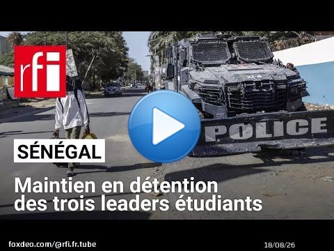 Sénégal : les trois leaders étudiants maintenus en détention par retour de parquet • RFI