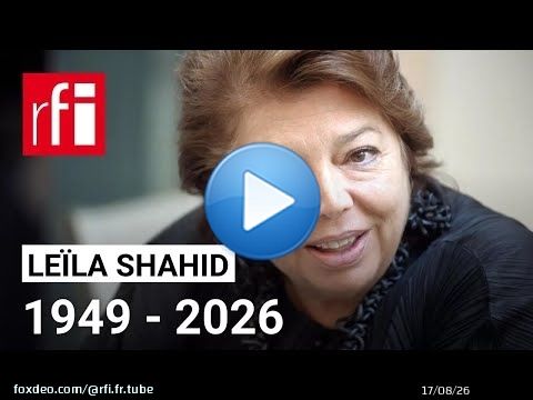 Leïla Shahid, la Palestine chevillée au corps • RFI