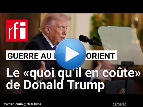 Guerre au Moyen-Orient : Trump évoque une intervention terrestre • RFI