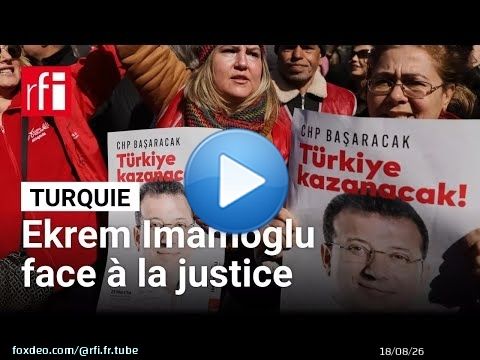 Turquie : Ekrem Imamoglu, l'ancien maire d'Istanbul et rival d'Erdogan, face aux juges • RFI