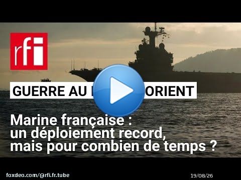 Guerre au Moyen-Orient : déploiement record de la Marine française, mais pour combien de temps ?