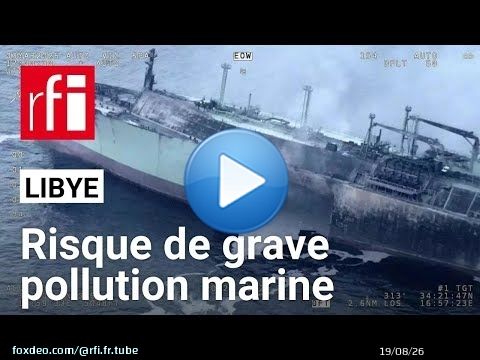 En Libye, la dérive du méthanier Arctic Métagaz inquiète les autorités • RFI