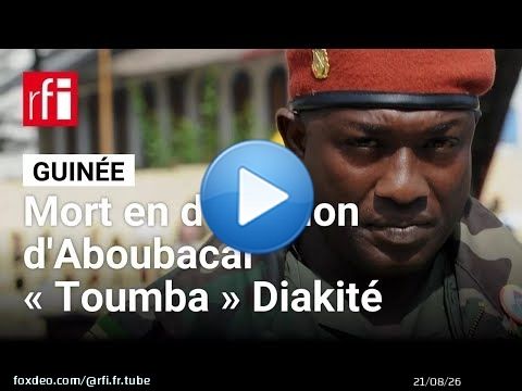 Guinée : mort d'Aboubacar Diakité dit Toumba, ex-aide de camp de Moussa Dadis Camara • RFI