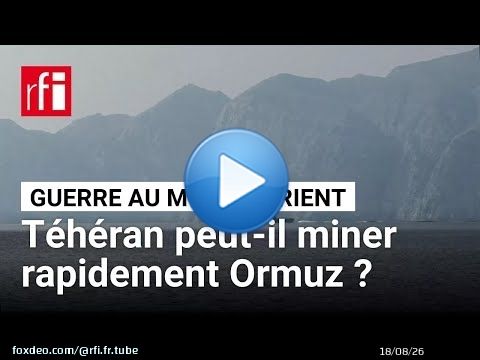 Le possible minage du détroit d'Ormuz met le trafic maritime international sous pression • RFI