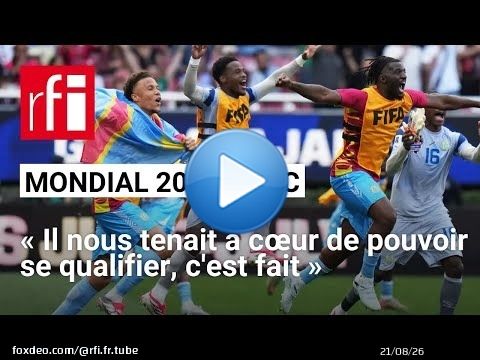 La RDC disputera bien la prochaine Coupe du Monde de foot, le Mondial 2026 de juin prochain !
