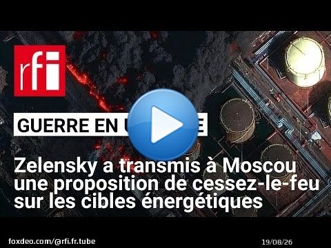 L'Ukraine propose une trêve énergétique à la Russie après une nouvelle attaque • RFI