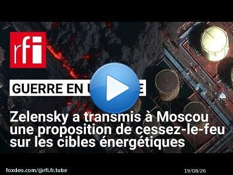 L'Ukraine propose une trêve énergétique à la Russie après une nouvelle attaque • RFI
