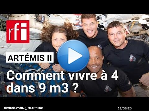 Artémis II : comment vivre à 4 dans 9 m3 ?