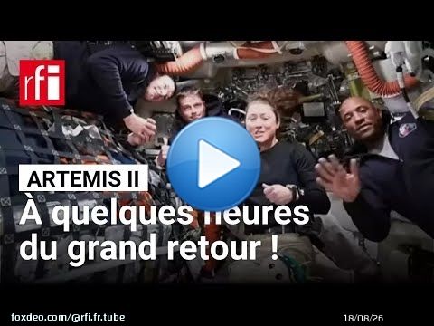 Artemis II : « Piloter une boule de feu à travers l'atmosphère, ça va être quelque chose ! »
