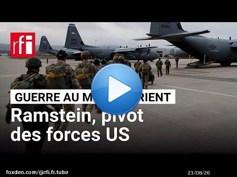 Allemagne : la base de Ramstein, coeur du dispositif américain au Moyen-Orient • RFI