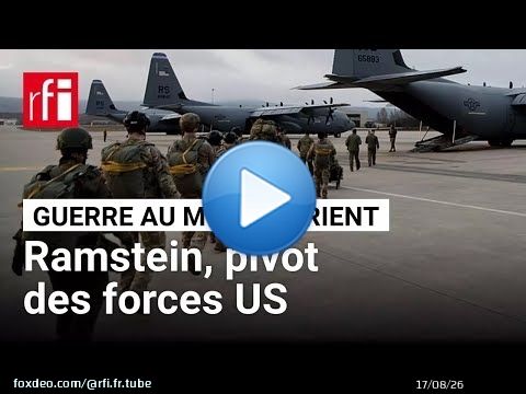 Allemagne : la base de Ramstein, coeur du dispositif américain au Moyen-Orient • RFI