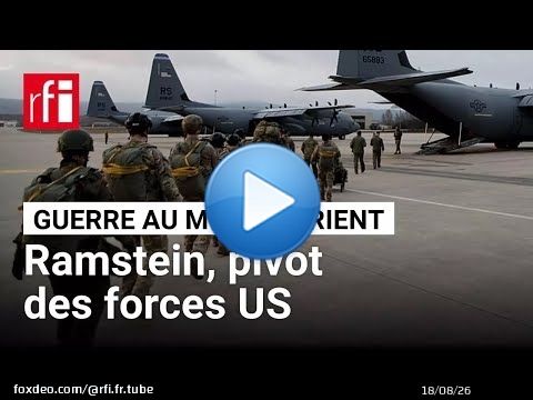 Allemagne : la base de Ramstein, coeur du dispositif américain au Moyen-Orient • RFI