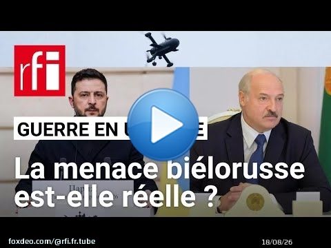 Ukraine: le président Zelensky s'inquiète d'une menace venue de la Biélorussie • RFI