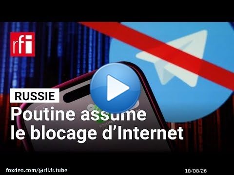 En Russie, Vladimir Poutine justifie les mesures de blocage d'Internet par la sécurité du pays