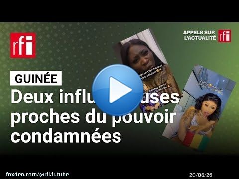 Guinée : deux influenceuses proches du pouvoir condamnées par la justice • RFI