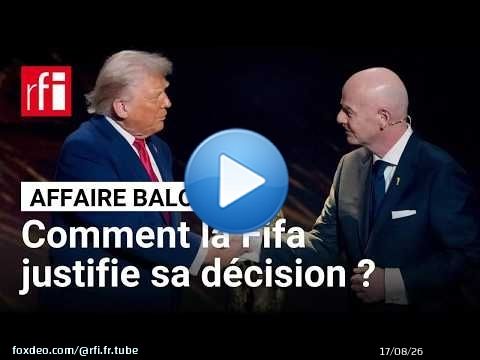Affaire Balogun : Gianni Infantino a-t-il encore cédé aux exigences de Donald Trump ? • RFI