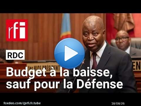 RDC : le Sénat valide une révision à la baisse du budget de l'État • RFI
