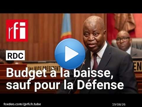 RDC : le Sénat valide une révision à la baisse du budget de l'État • RFI