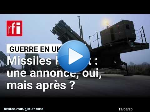 Guerre en Ukraine : Trump ouvre la voie à une production de missiles Patriot par Kiev • RFI