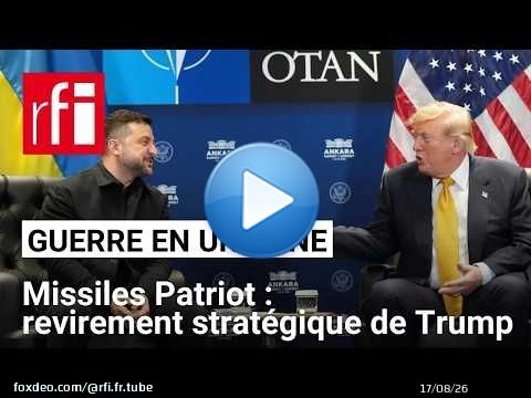 Missiles Patriot : Washington fait fi d’une ligne rouge russe • RFI