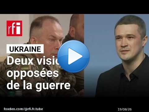 Ukraine : l'affrontement de deux visions de la guerre révélé au grand jour • RFI