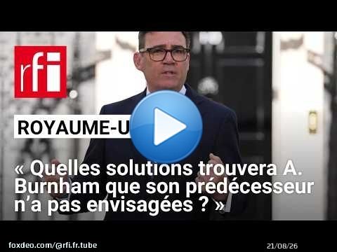 Royaume-Uni : « La décentralisation fait partie des grands projets d'Andy Burnham » • RFI