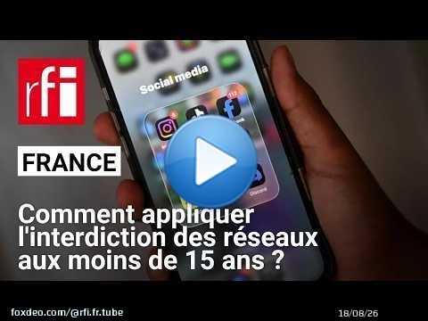 France : comment appliquer l’interdiction des réseaux sociaux aux moins de 15 ans ? • RFI