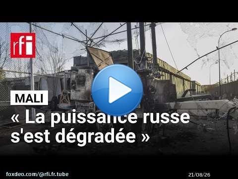 Mali : « Les Russes fonctionnent en mode dégradé depuis quelques mois » • RFI