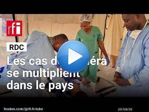 RDC: une multiplication des cas de choléra s'ajoute à l'épidémie d'Ebola • RFI