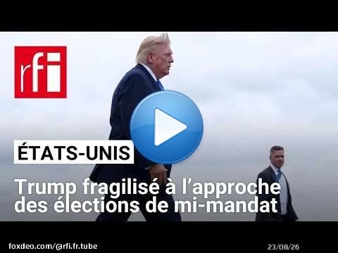 États-Unis: Donald Trump au plus bas dans les sondages à trois mois des élections de mi-mandat