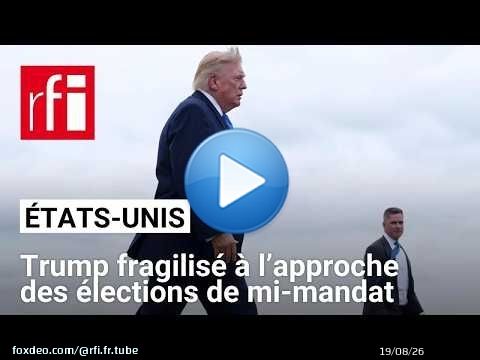 États-Unis: Donald Trump au plus bas dans les sondages à trois mois des élections de mi-mandat