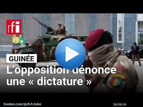 Guinée: l'opposition dénonce le régime en place, l'armée réaffirme son soutien à Doumbouya