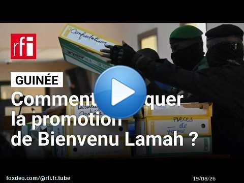 Guinée : la promotion de Bienvenu Lamah remet-elle en cause le procès du 28-Septembre ? • RFI