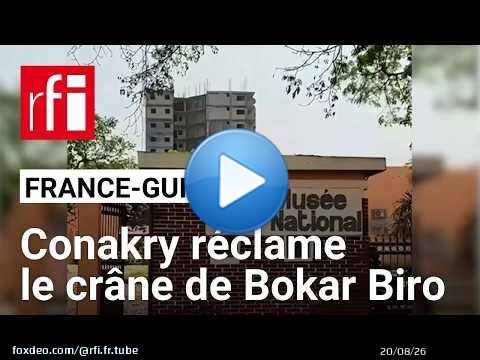France-Guinée : Bokar Biro bientôt de retour en Guinée ? • RFI