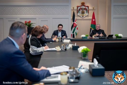 His Majesty King Abdullah II follows up on progress in the Dead Sea development zone plan during a meeting attended by His Royal Highness Crown Prince Al Hussein, and urges promoting investment opportunities and stimulating various sectors, includingtourism #Jordan