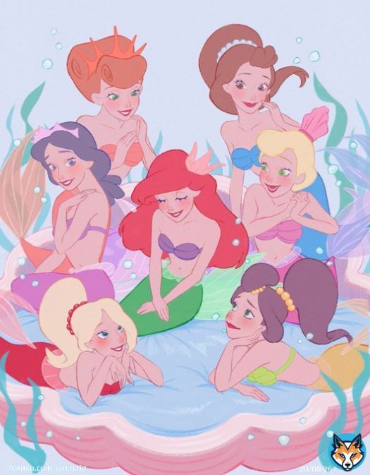 #リトルマーメイド   #TheLittleMermaid   #アリエル    #金曜ロードショー   過去絵もどうぞ〜〜〜