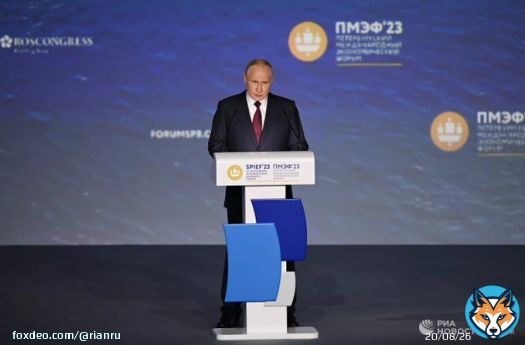 Выступление Путина на ПМЭФ в этом году стало рекордно продолжительным