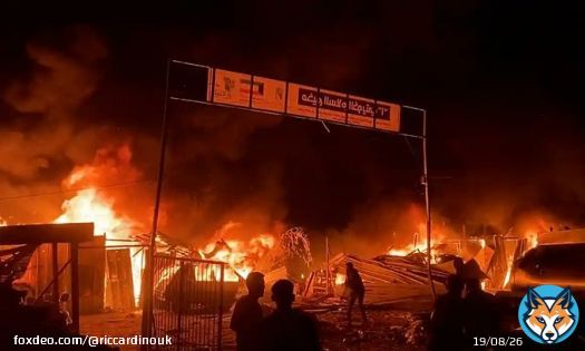 An Israeli airstrike on tents housing displaced Palestinians in Rafah has killed at least 35 people and &ldquo;horrified&rdquo; aid groups, with the death toll likely to rise. You may dispute it's a genocide - it's ok - but would still define this 'd'defending Israel?' #rafahfire #gaza #Israel