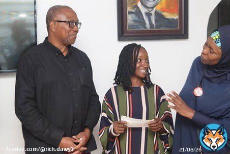 P.O fulfills his pledge to assist Ms Gimba Sophia in her aspiration to acquire an oven & start her baking & confectionery business. A man of his word. The president of the people.   Gbadebo Rhodes US and UK Kaduna Joshua Selman Chinedu istanbul Davido Na POS  Oba of Benin