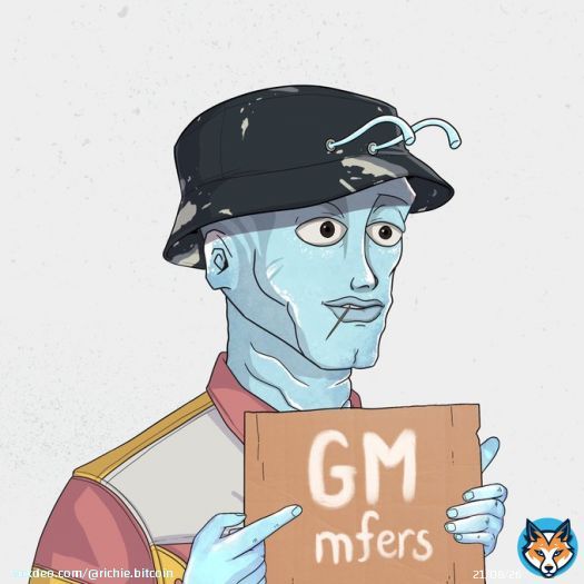 Gm to everyone, especially to all the real mfers who show up on a Sunday & say it back