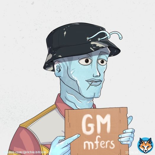 Gm to everyone, especially to all the real mfers who show up on a Sunday & say it back