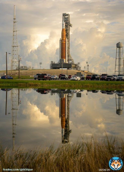 I set my alarm to go off at 2:45 am, PT (5:45 am, ET)... several minutes before SLS is set to begin fueling operations for today's launch attempt.  Screw it-- I'm awake now.  #Artemis